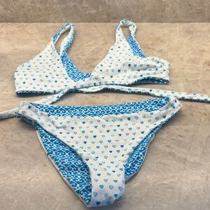 Roller Rabbit Blue and White Bikini